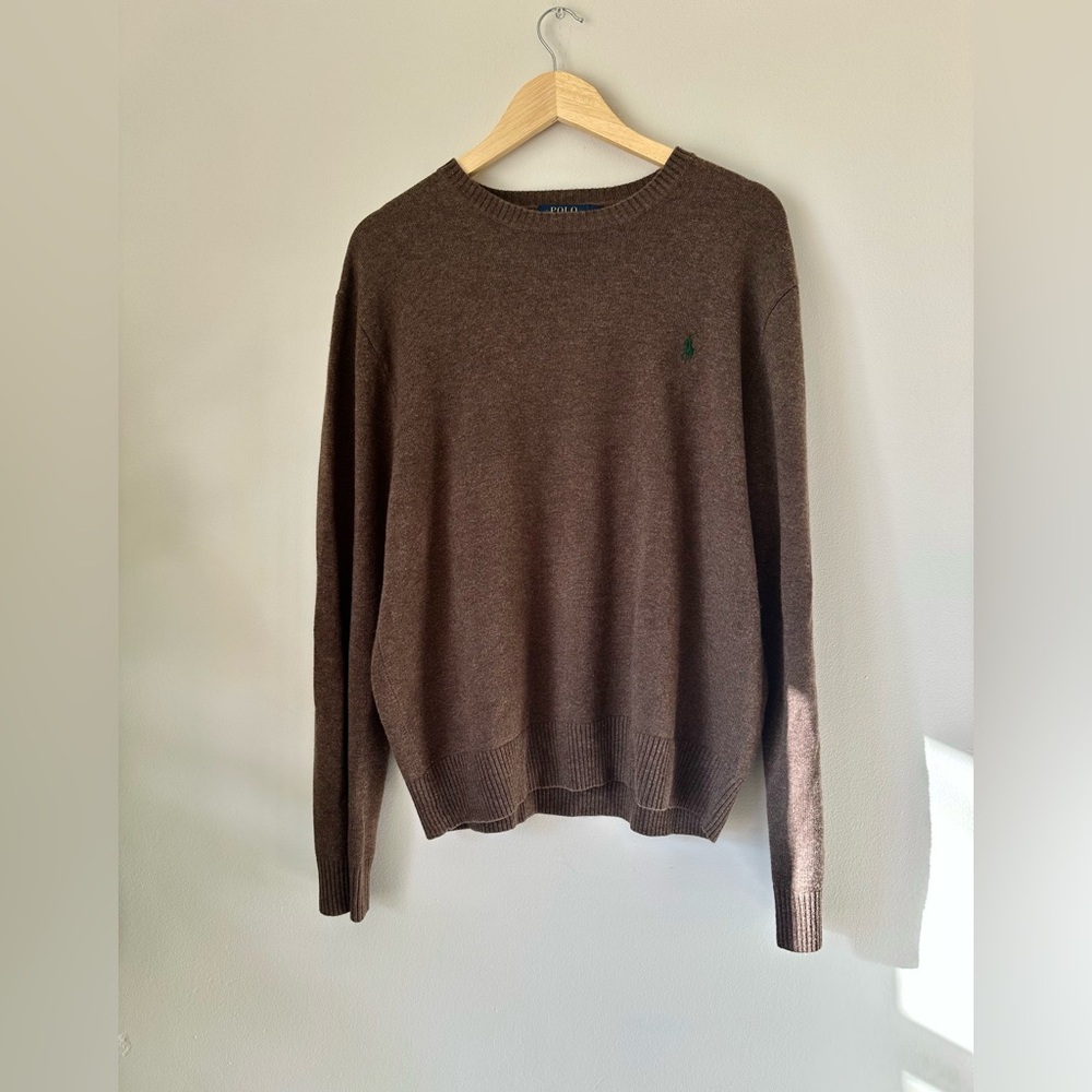 Polo Ralph Lauren 100% Cashmere Pullover Knit Sweater Old Money quiet Luxury